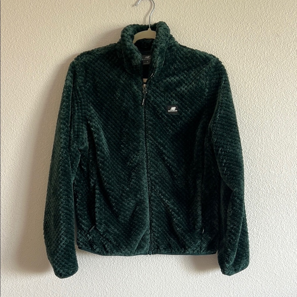 New Balance Green Fleece Jacket